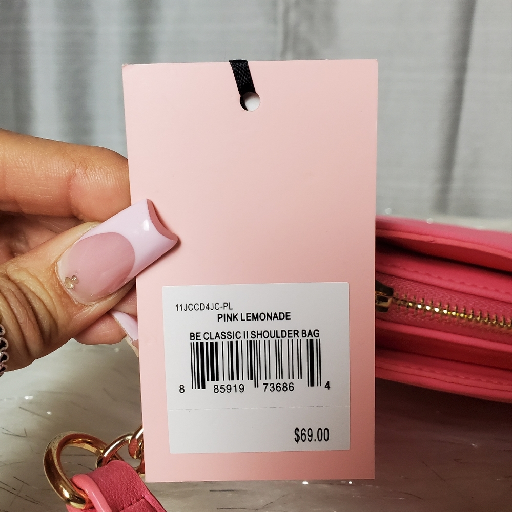 JUICY COUTURE pink lemonade be classic II shoulder bag - Picture 6 of 6